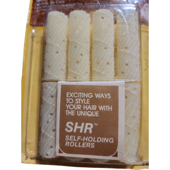 Vintage Self-Holding Hair Rollers | Unique Retro Find - Picture 1 of 3